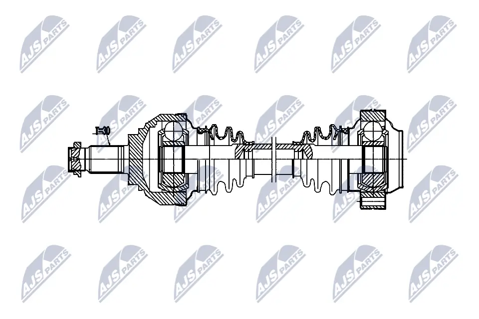 Drive Shaft NPW-BM-222