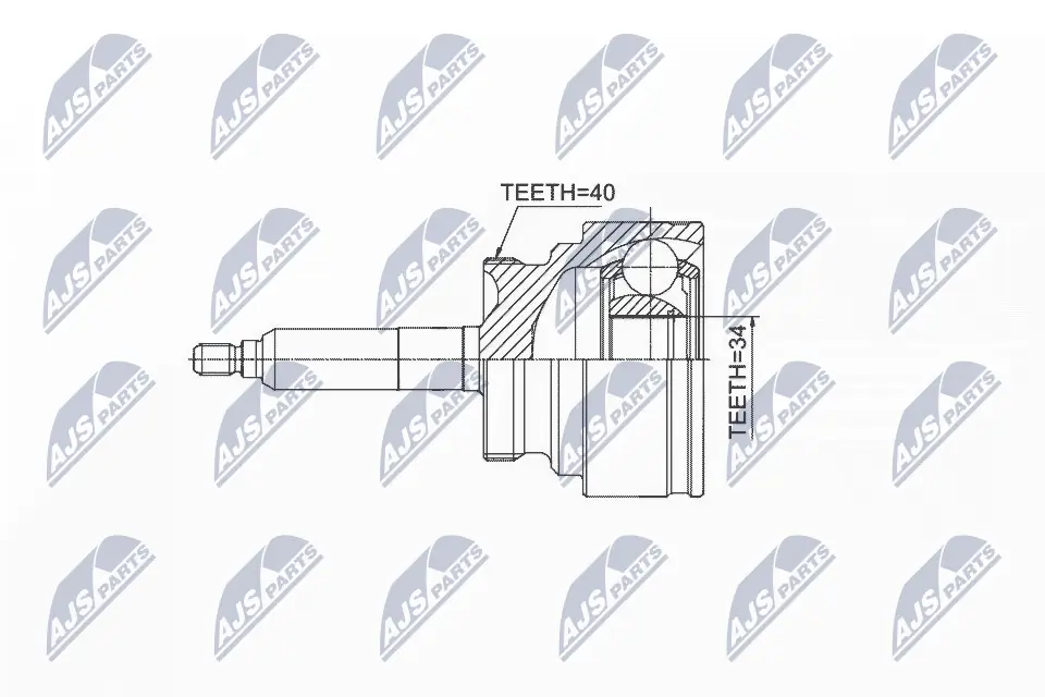 Joint Kit, drive shaft NPZ-DW-031