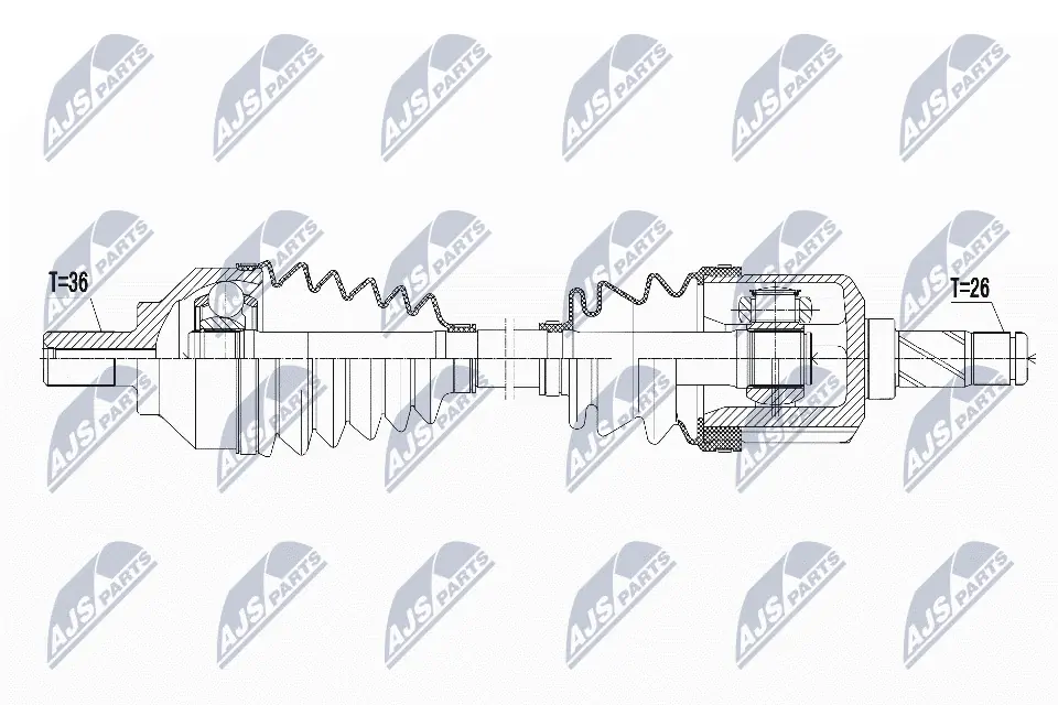 Drive Shaft NPW-VV-067