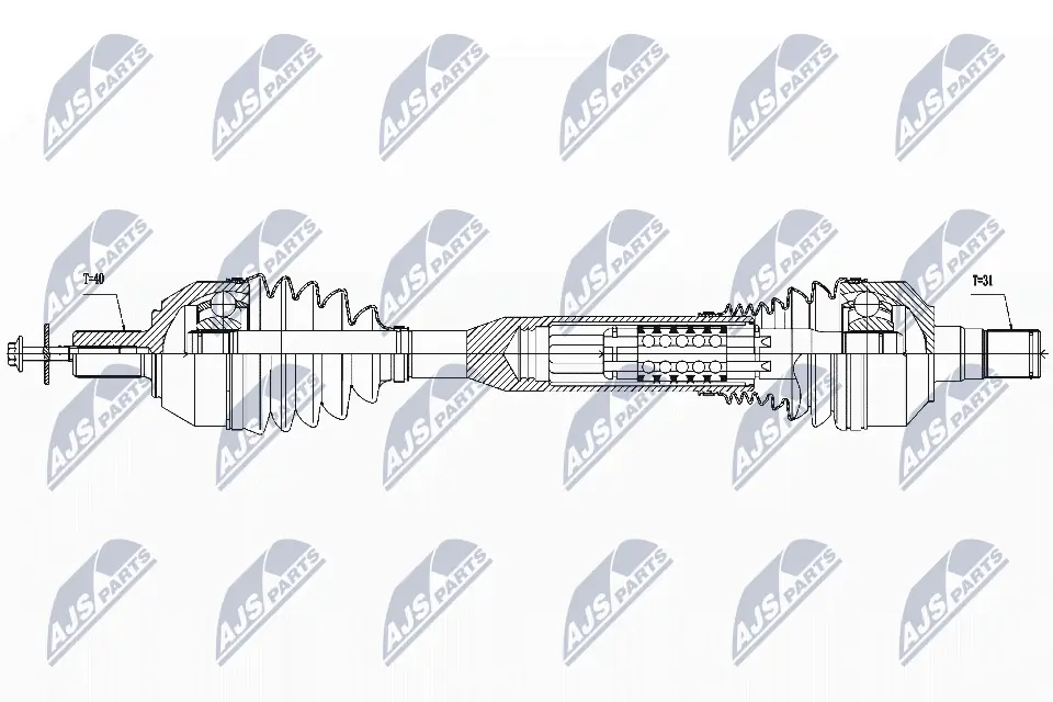 Drive Shaft NPW-VV-054