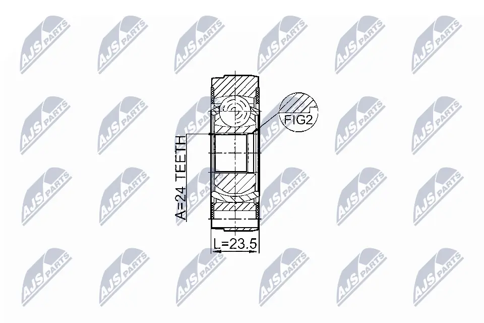 Joint, propshaft NPW-VV-004