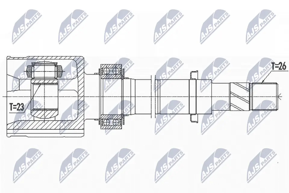 Drive Shaft NPW-NS-095