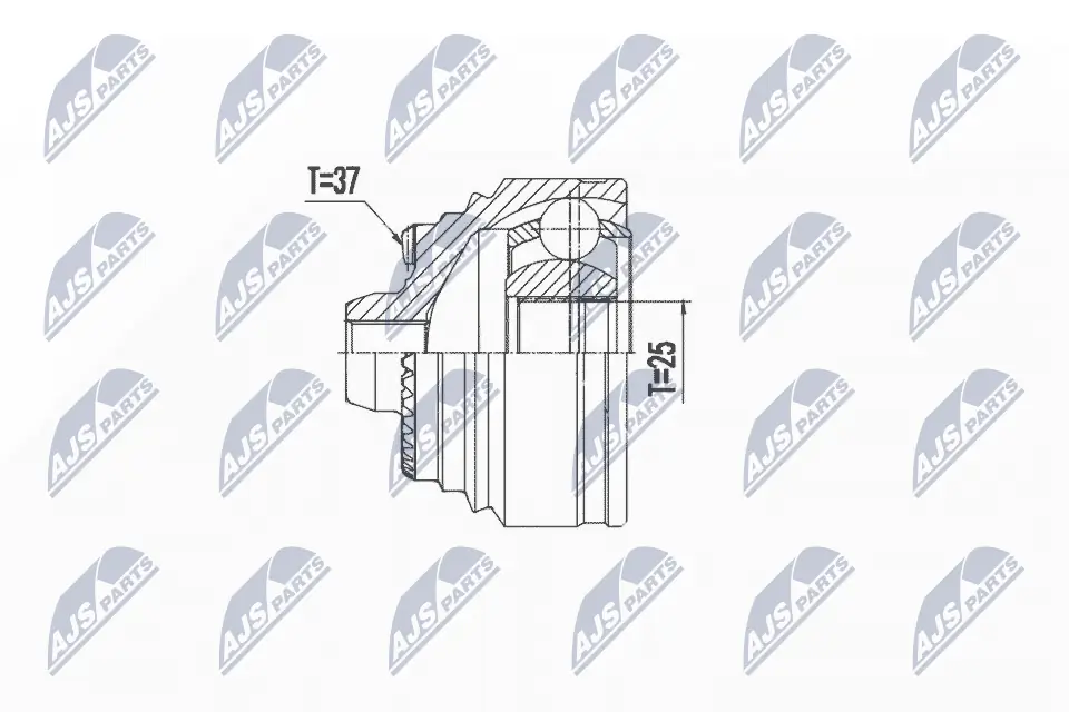 Joint Kit, drive shaft NPZ-BM-027