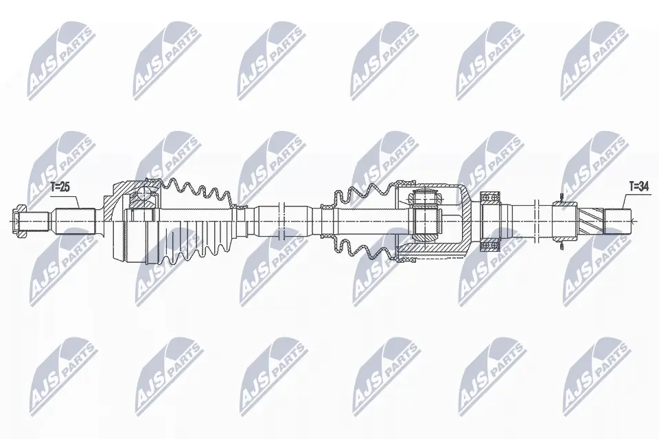 Drive Shaft NPW-RE-188