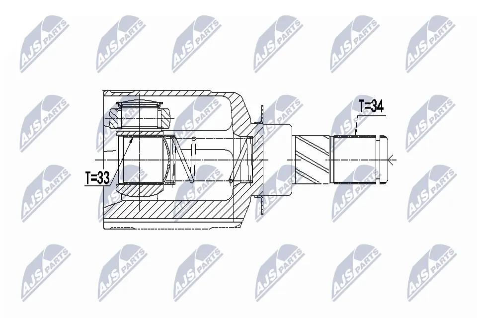 Joint Kit, drive shaft NPW-RE-062