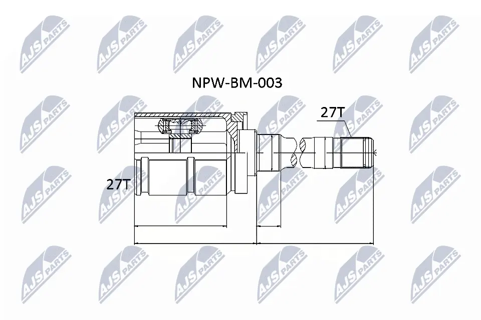 Joint Kit, drive shaft NPW-BM-003