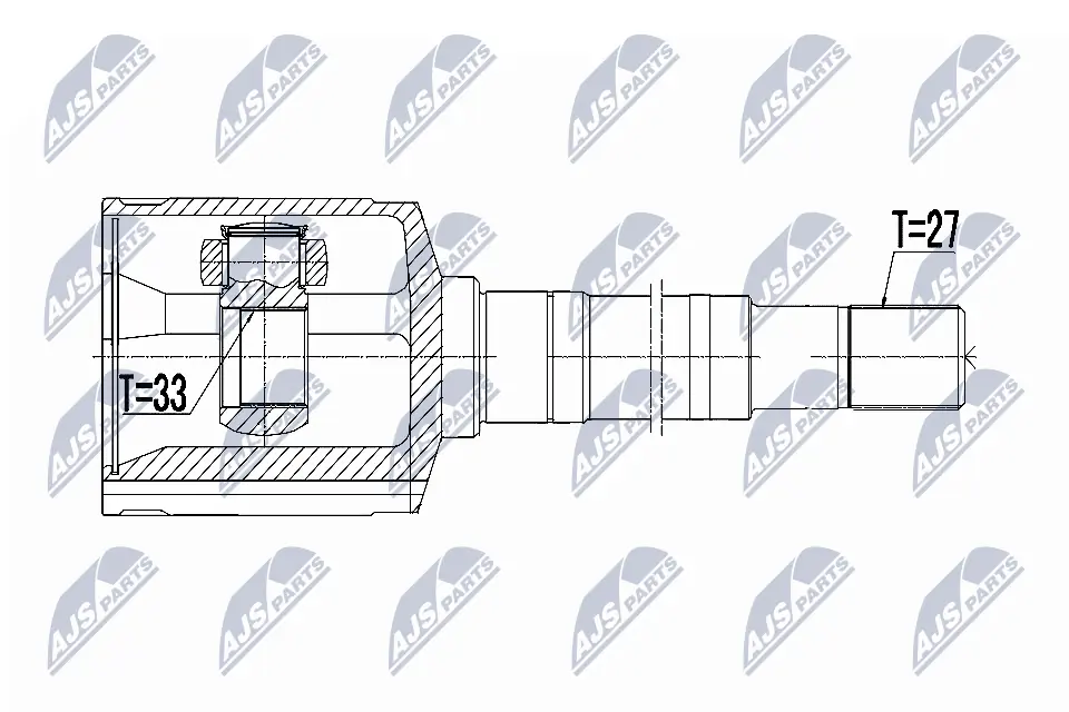 Joint Kit, drive shaft NPW-NS-069