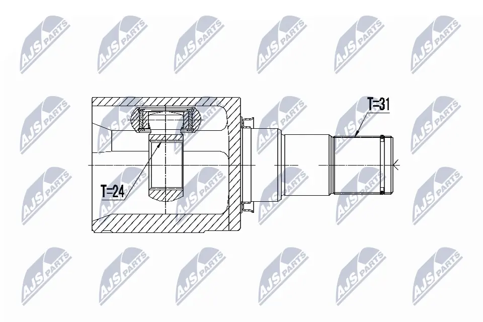 Joint Kit, drive shaft NPW-MZ-049