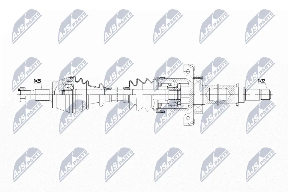Drive Shaft NPW-ME-108