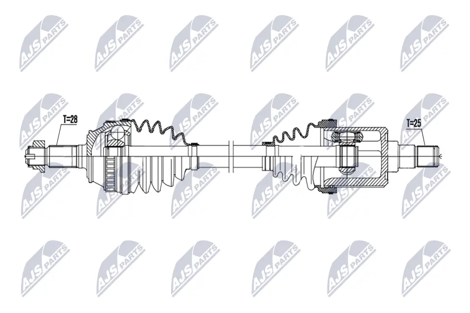 Drive Shaft NPW-LR-039