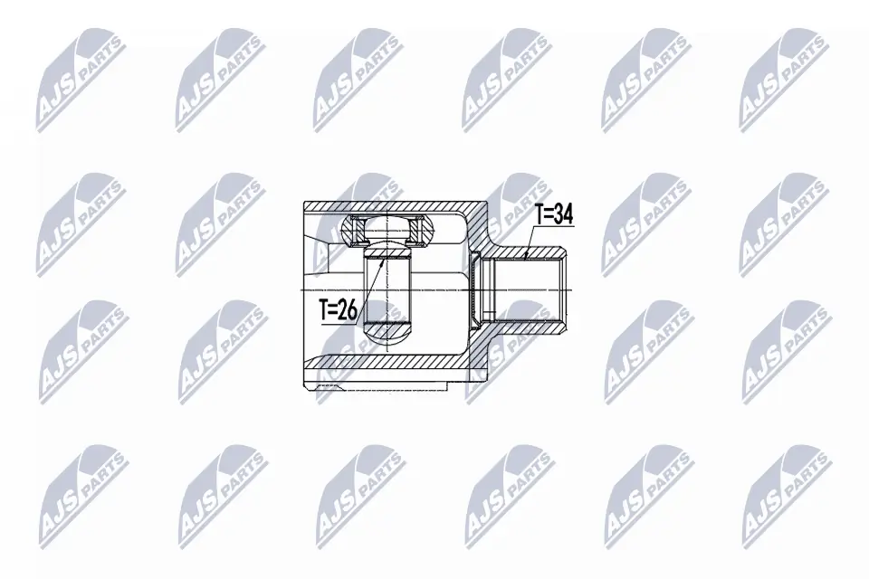 Joint Kit, drive shaft NPW-PL-078