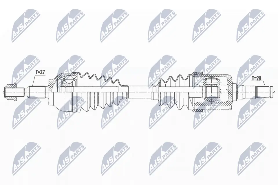 Drive Shaft NPW-FR-161
