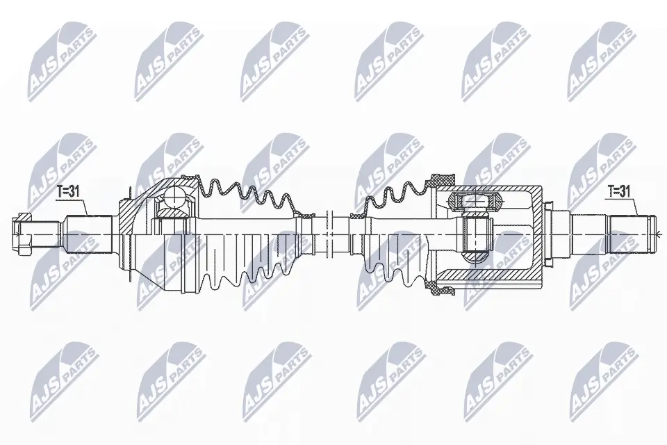 Drive Shaft NPW-MZ-074