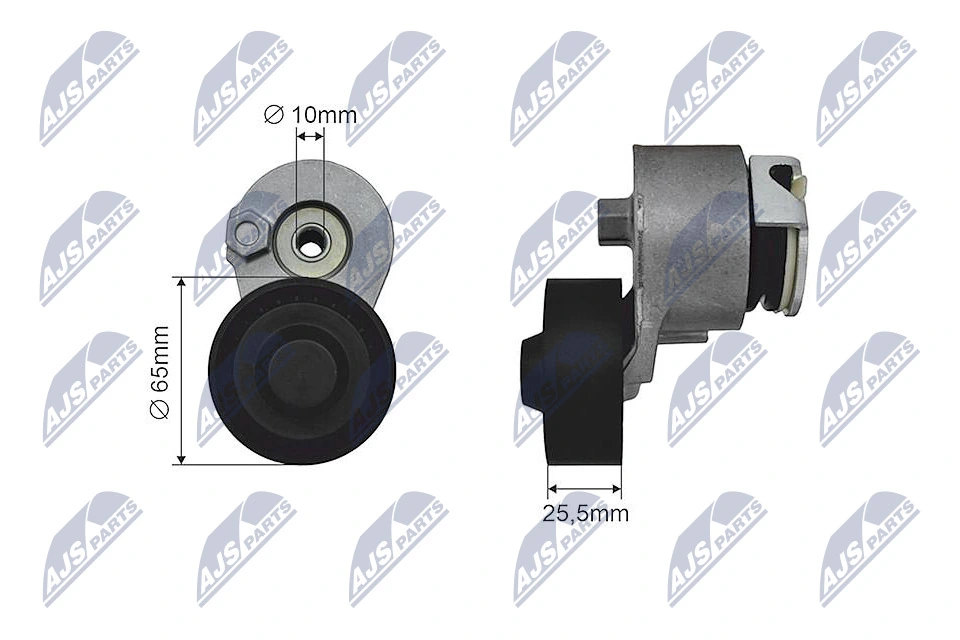Tensioner Pulley, V-ribbed belt RNK-RE-019