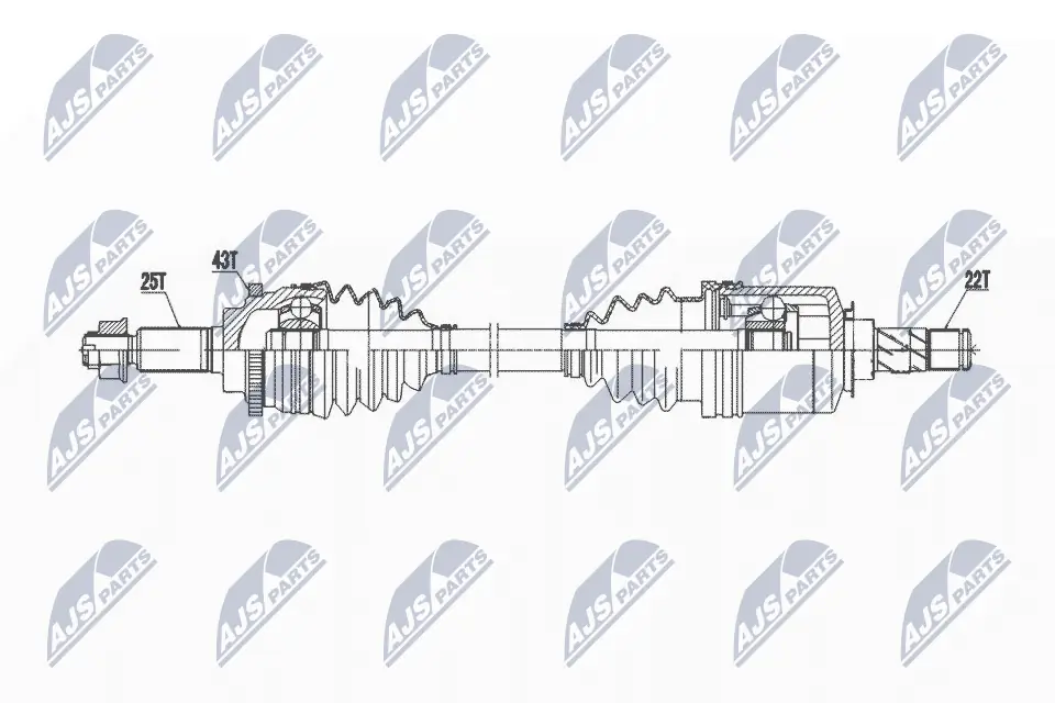 Drive Shaft NPW-SU-050