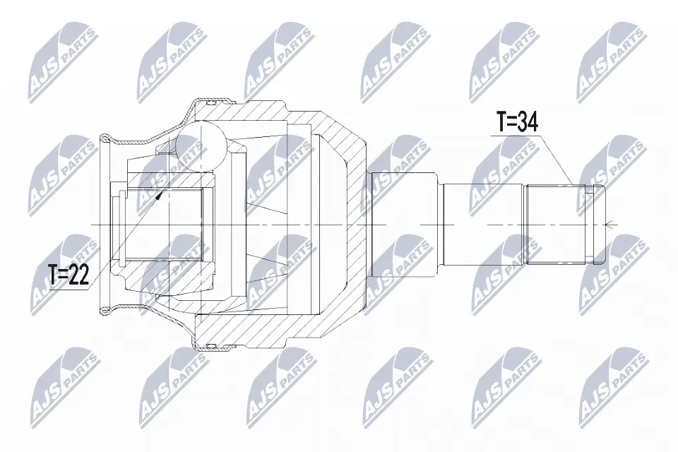 Joint Kit, drive shaft NPW-PL-052
