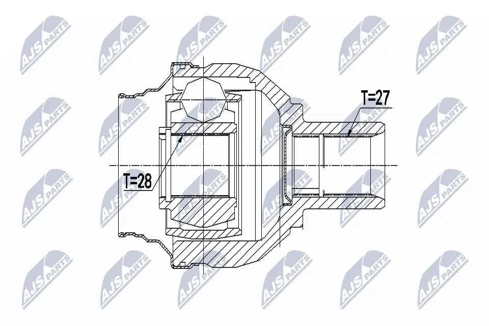 Joint Kit, drive shaft NPW-ME-083