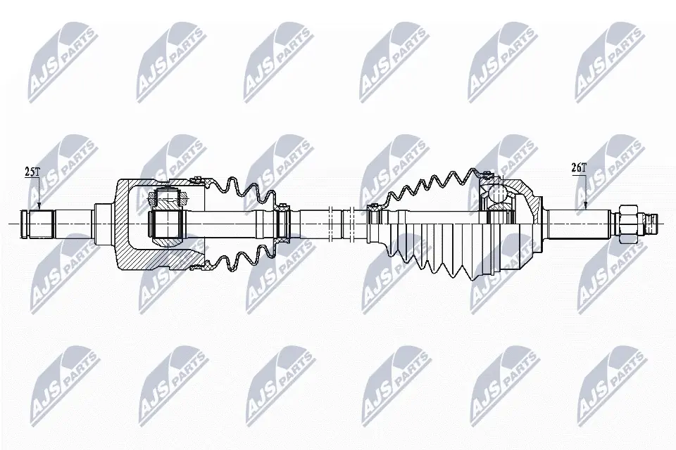 Drive Shaft NPW-CH-104