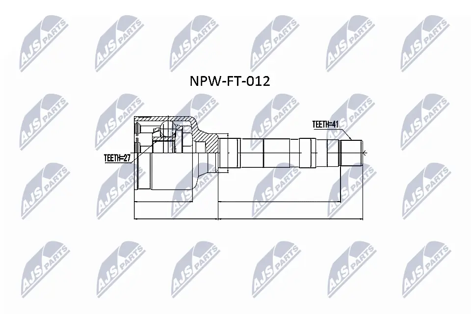 Joint Kit, drive shaft NPW-FT-012