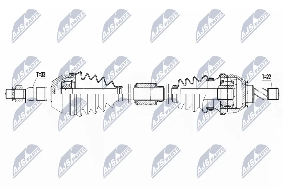 Drive Shaft NPW-PL-125