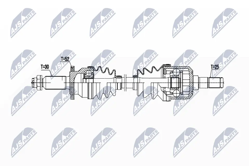 Drive Shaft NPW-HY-624