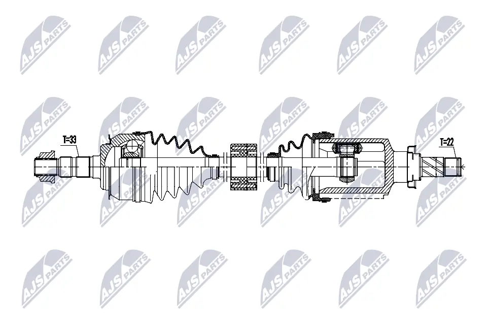 Drive Shaft NPW-DW-057