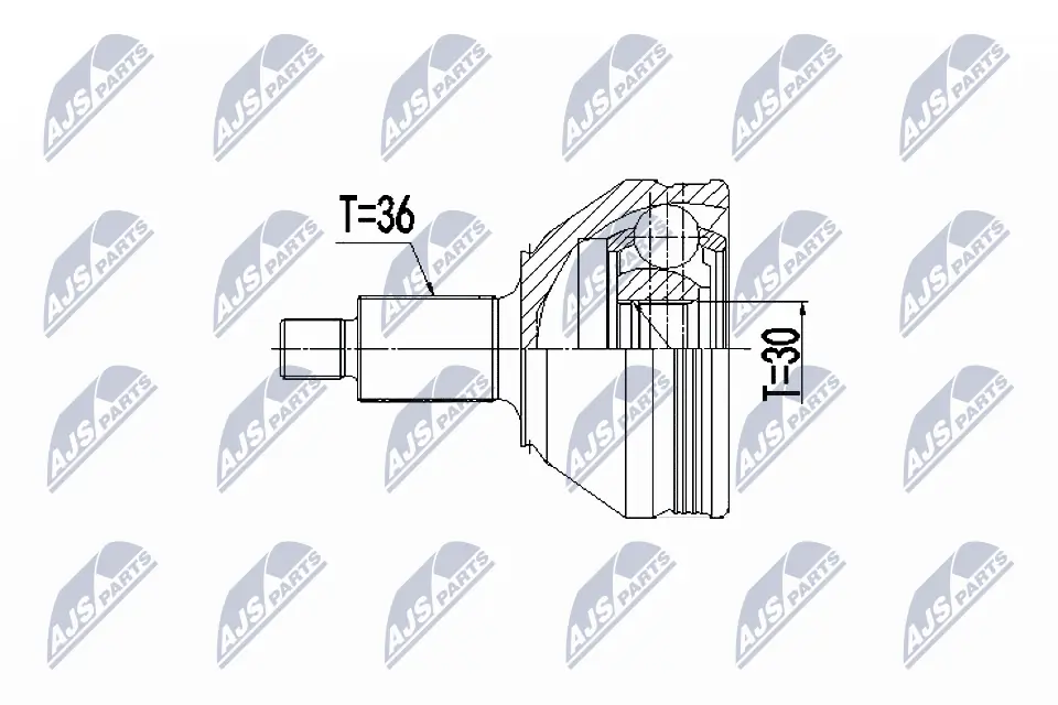 Joint Kit, drive shaft NPZ-VW-048