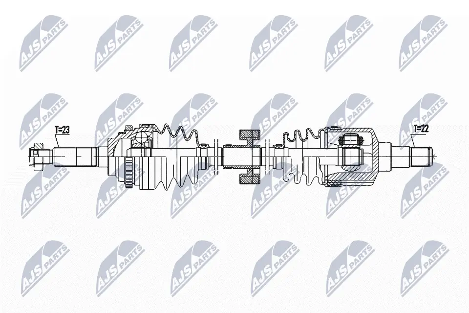 Drive Shaft NPW-DW-051