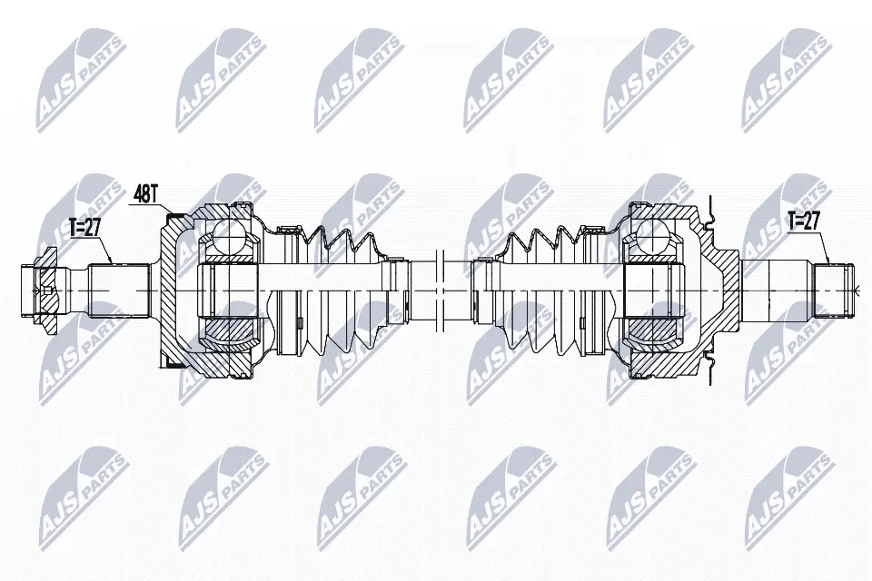 Drive Shaft NPW-ME-138