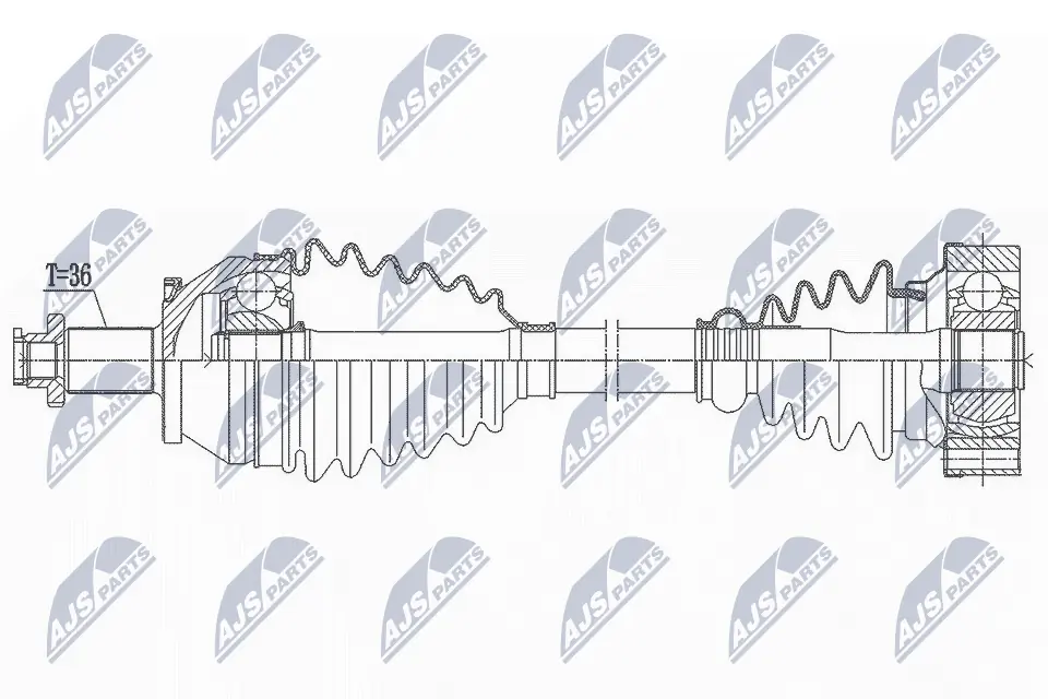 Drive Shaft NPW-VW-191