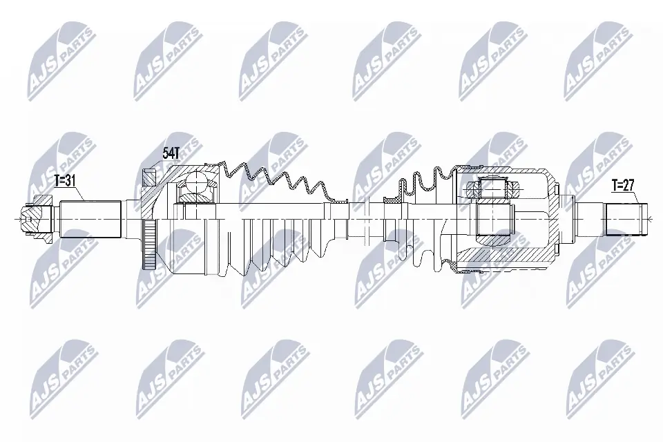 Drive Shaft NPW-KA-360