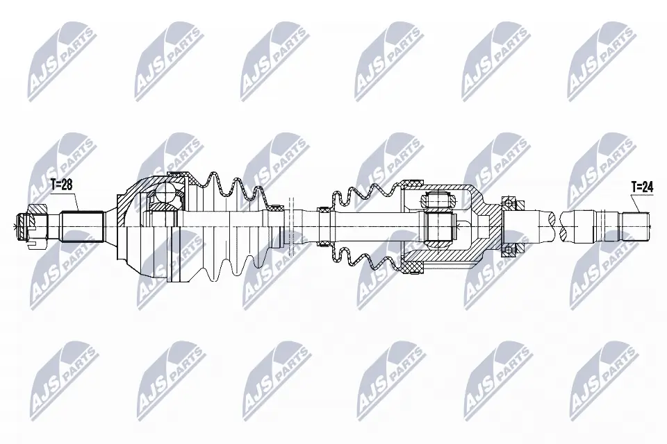 Drive Shaft NPW-PE-045