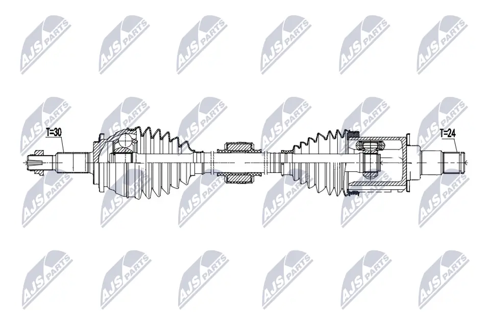 Drive Shaft NPW-TY-192