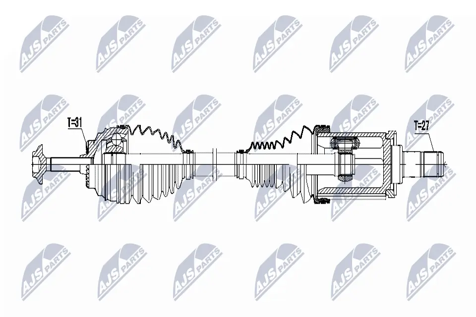 Drive Shaft NPW-BM-026