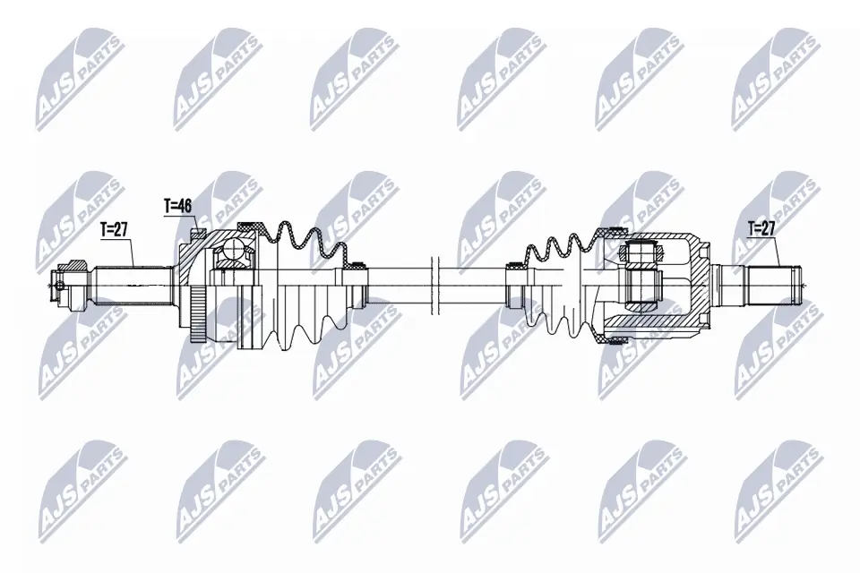 驱动轴 NPW-HY-636