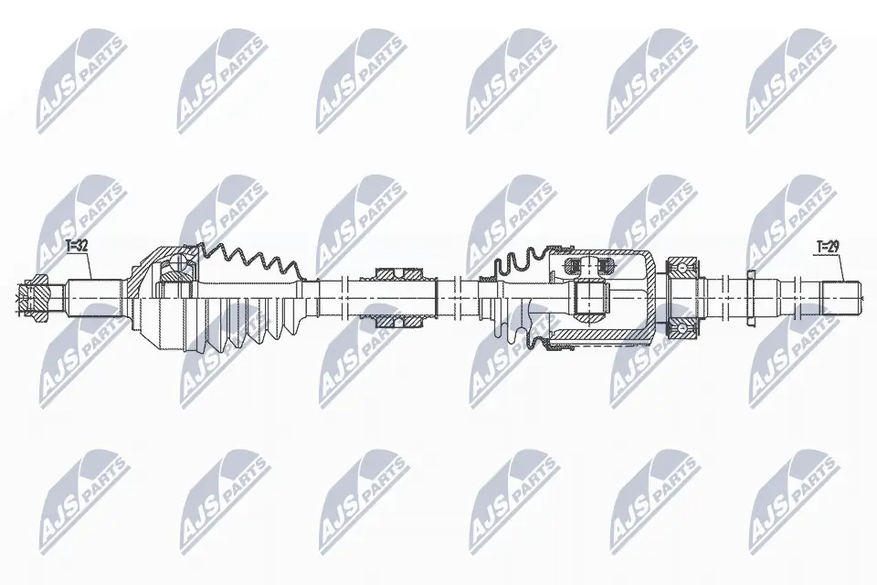 Drive Shaft NPW-NS-122