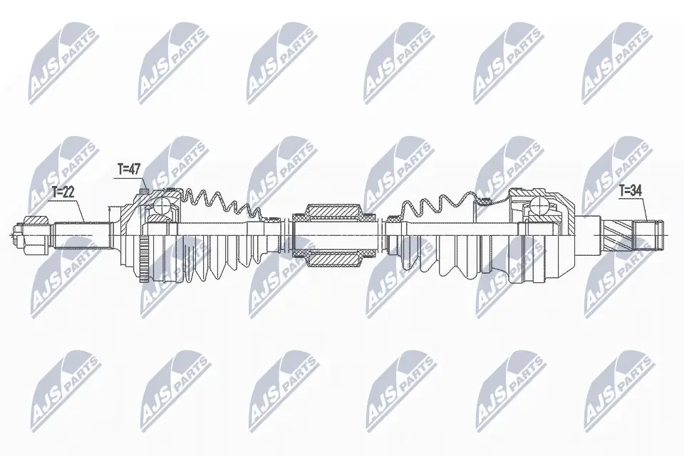 Drive Shaft NPW-DW-041