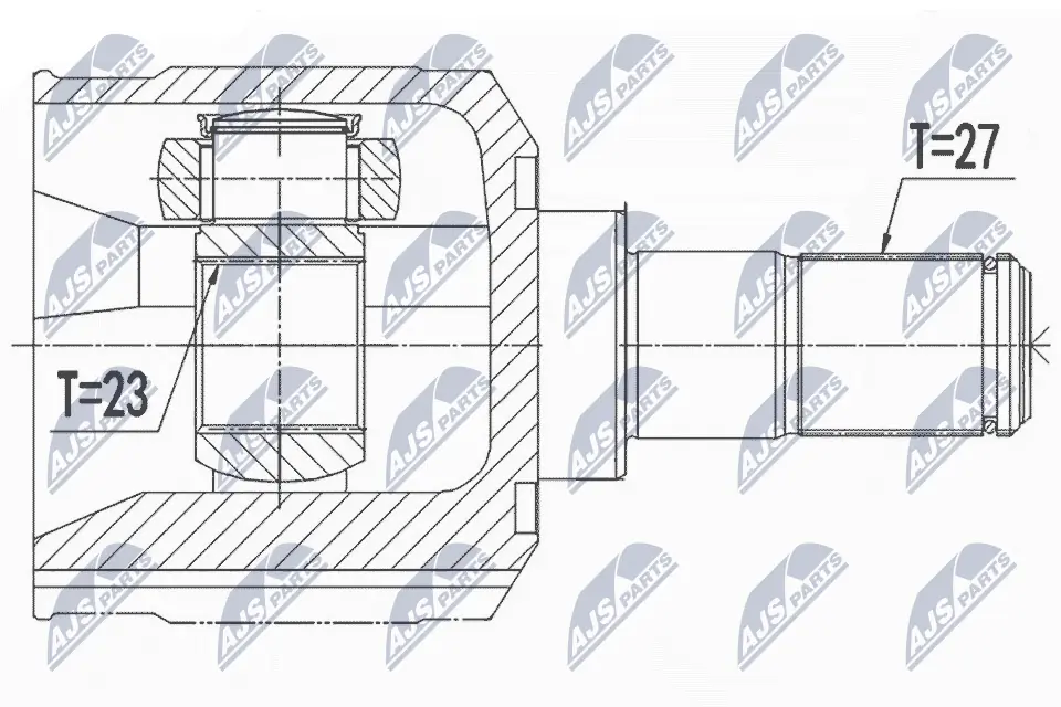 Joint Kit, drive shaft NPW-HY-531