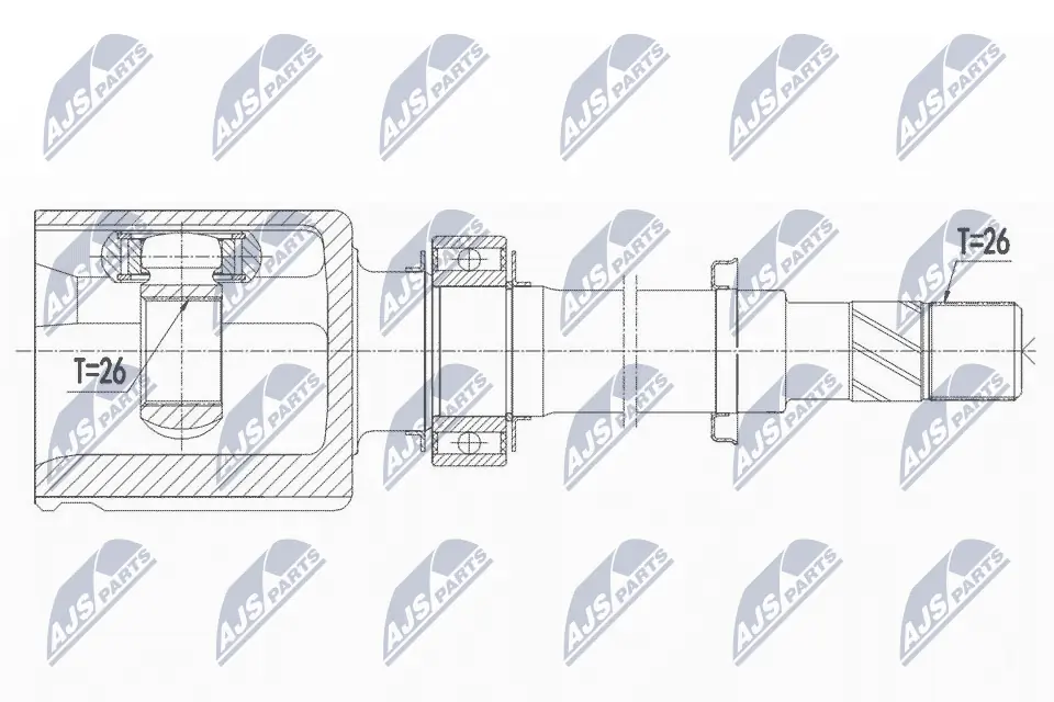 Drive Shaft NPW-NS-075