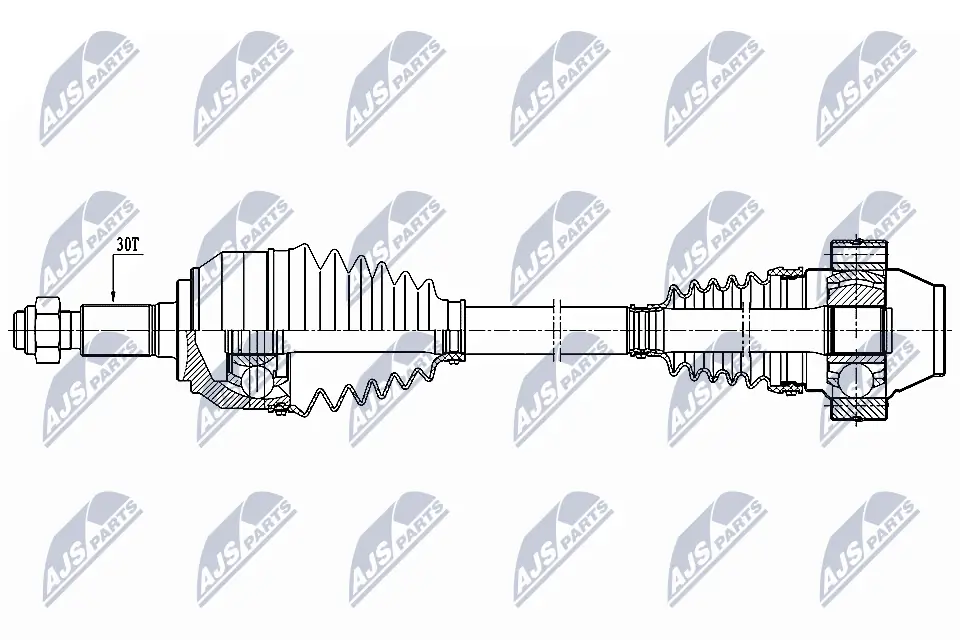 Drive Shaft NPW-AU-025