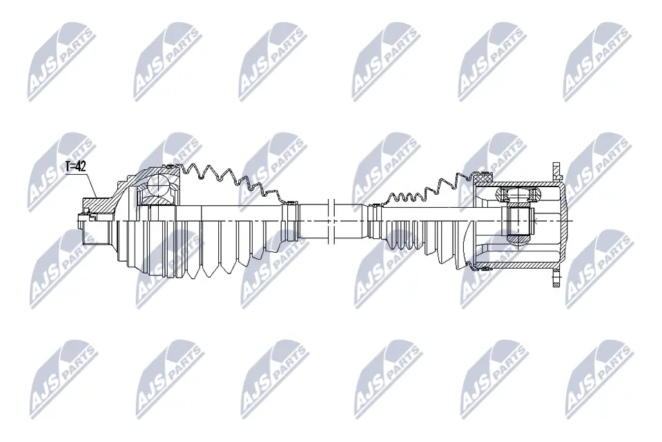 Drive Shaft NPW-AU-086