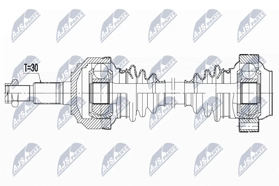 Drive Shaft NPW-VW-188