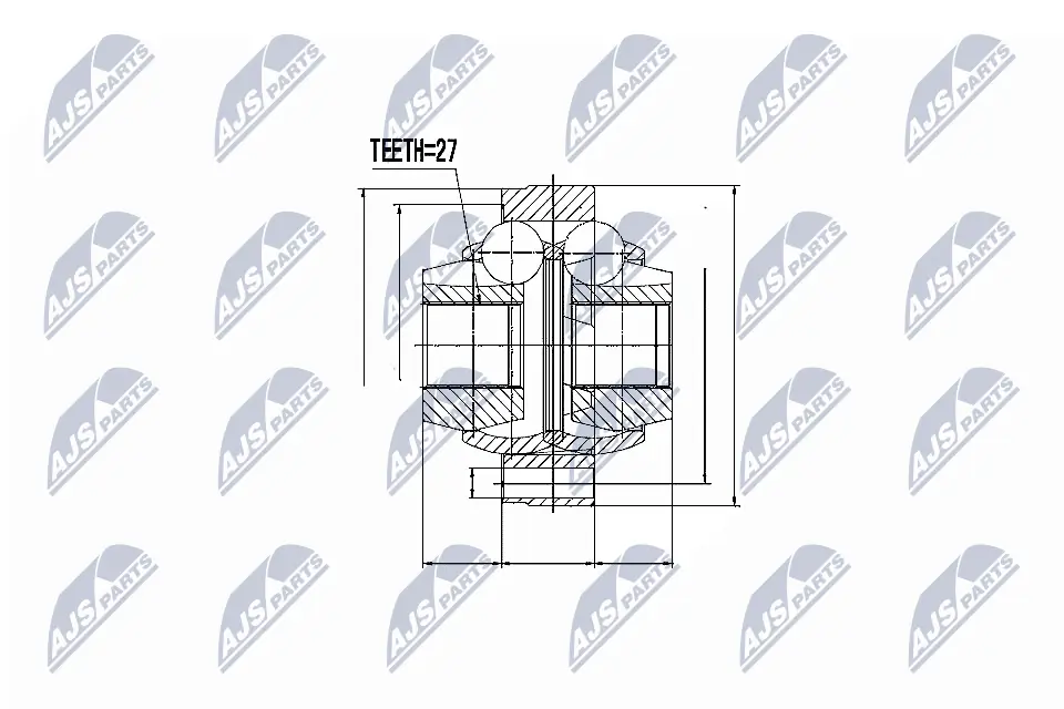 Joint Kit, drive shaft NPW-TY-053