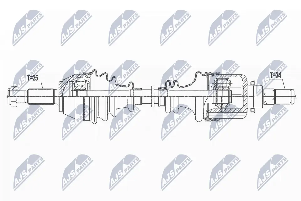 Drive Shaft NPW-FR-103