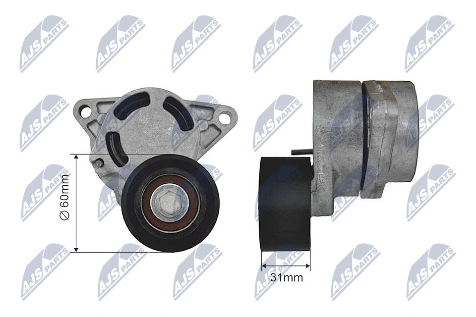 Tensioner Pulley, V-ribbed belt RNK-NS-035