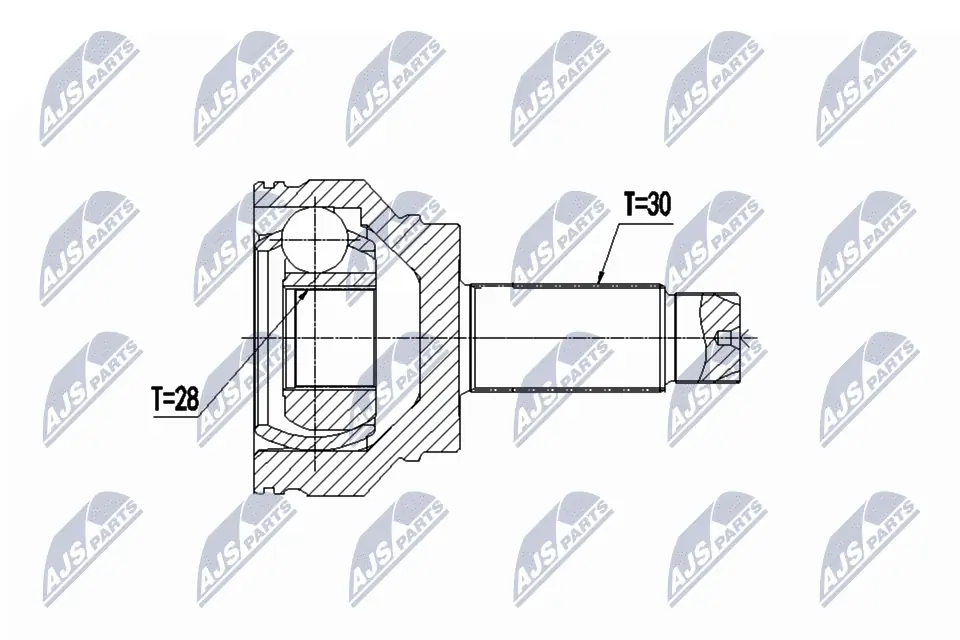 Joint Kit, drive shaft NPZ-BM-016