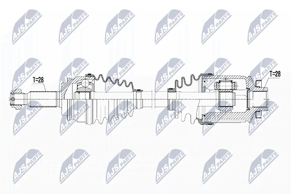 Drive Shaft NPW-CH-054
