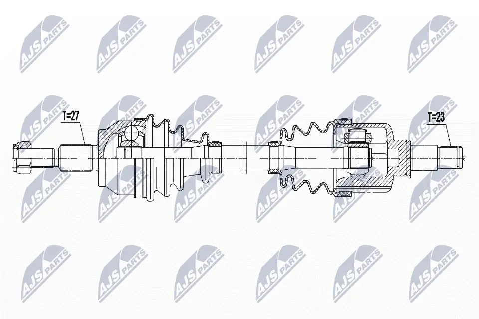 Drive Shaft NPW-FR-121