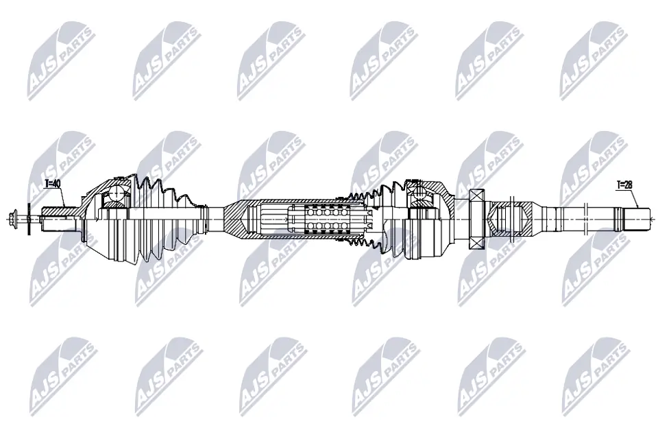 Drive Shaft NPW-VV-154
