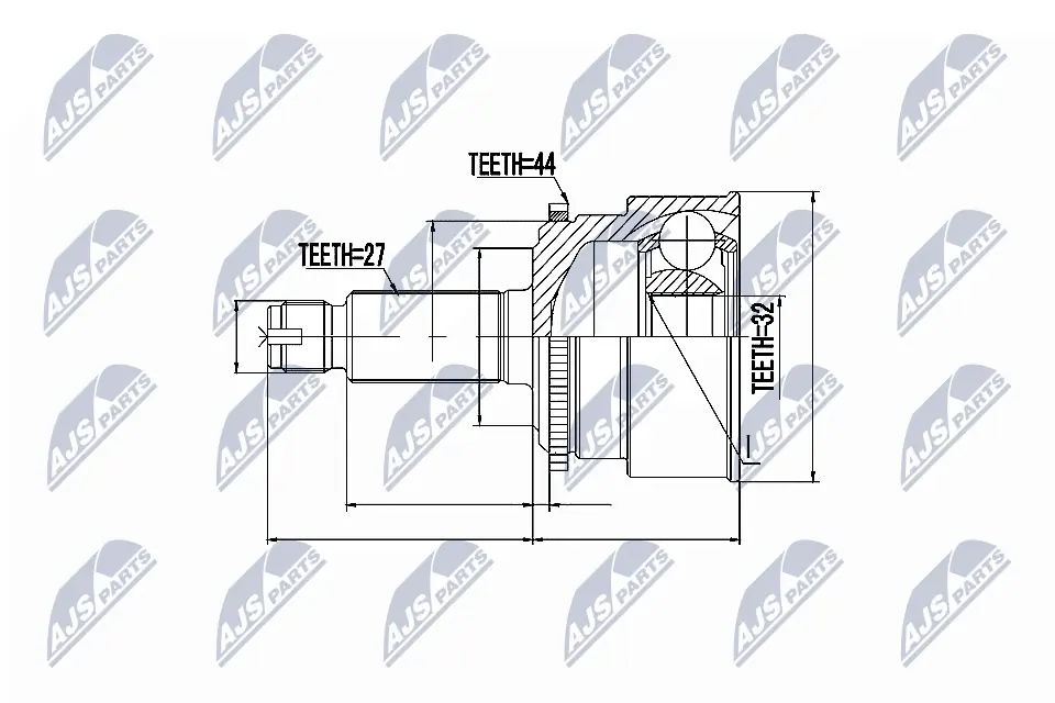 Joint Kit, drive shaft NPZ-SB-010